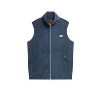 Superdry Chaleco de forro polar activo para hombre, Lauren Navy, XL