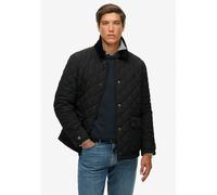 SUPERDRY Chaqueta acolchada con cuello de terciopelo Estate. Color Negro