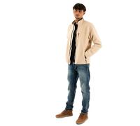 Superdry Chaqueta de forro polar Sherpa para hombre, avena beige, XL