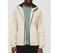 Superdry Chaqueta de hombre cortavientos con capucha SD. Gris M