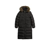 Chaqueta de invierno Superdry Everest de piel sintética Longline para mujer - 36