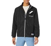Superdry Chaqueta para Hombre Track Cagoule, Negro, M