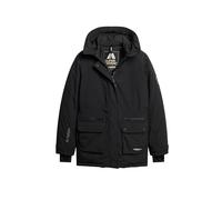 Superdry City Padded Parka Jacket Chaqueta, Black, 36 para Mujer