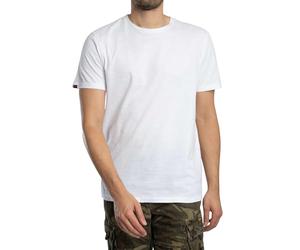 Superdry Classic Essential tee T-Shirt, Optic, S Men's