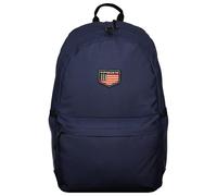 SUPERDRY Classic Patch Montana, Mochila Unisex Adulto, Azul Marino, 17L, Panel Trasero Acolchado, 60x40x10 cm, para Uso Diario y Campus