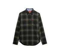 Superdry & Co Camisa ecru / oliva / negro XL ecru / oliva / negro