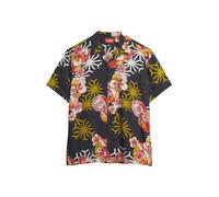 Superdry & Co Camisa 'HAWAIIAN RESORT' caña / coral / negro / blanco L caña / coral / negro / blanco