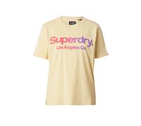 Superdry & Co Camiseta amarillo claro / lila / rosa claro S amarillo claro / lila / rosa claro