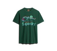 Superdry & Co Camiseta azul claro / esmeralda / jade / lila oscuro L azul claro / esmeralda / jade / lila oscuro