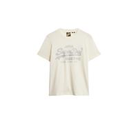 Superdry & Co Camiseta crema / plata XS crema / plata