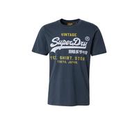 Superdry & Co Camiseta 'Heritage' marino / gris / oliva M marino / gris / oliva