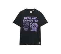 Superdry & Co Camiseta 'Local Business' lavanda / negro XXL lavanda / negro