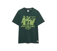 Superdry & Co Camiseta 'LOCAL BUSINESS' verde neón / verde oscuro L verde neón / verde oscuro