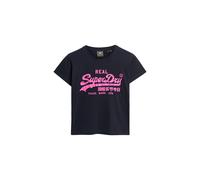 Superdry & Co Camiseta navy / lila neón M navy / lila neón