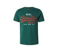 Superdry & Co Camiseta verde oscuro / rojo fuego / blanco S verde oscuro / rojo fuego / blanco