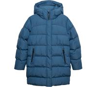 Superdry & Co Chaqueta acolchada deportiva para damas, Azul, Talla L