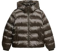 Superdry & Co Chaqueta acolchada para damas brillantes, Talla XL