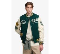 Superdry & Co Chaqueta de entretiempo beige / amarillo / verde M EUR