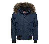 Superdry & Co Chaqueta de entretiempo 'Everest' marino / marrón / negro M marino / marrón / negro