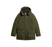 Superdry de los hombres Parka acolchada City, Verde