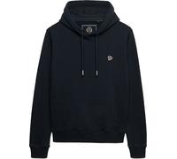 Superdry & Co Signature Sudadera con capucha para mujeres, Azul marino, Talla S