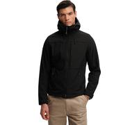 Superdry & Co Softshell Trekker Chaqueta, negro, Talla XL