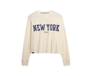 Superdry & Co Sudadera 'Athletic Essential' marino / blanco lana S marino / blanco lana