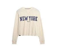 Superdry & Co Sudadera 'Athletic Essential' marino / blanco lana XL marino / blanco lana