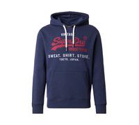 Superdry & Co Sudadera 'Heritage' marino / gris moteado / rojo carmesí XXL marino / gris moteado / rojo carmesí