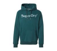 Superdry & Co Sudadera 'Ny Venue' esmeralda / blanco natural S esmeralda / blanco natural