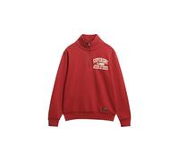 Superdry & Co Sudadera 'Vintage Athletic' beige / rojo XXL beige / rojo