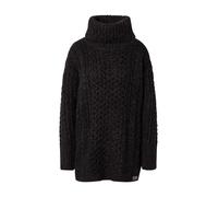 Superdry & Co Vestido de punto negro moteado L negro moteado