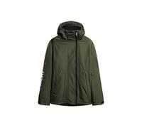 Superdry COAT HOODED YACHTER WINDBREAKER JKT Dark Moss Green M HOMBRE