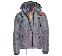 Superdry COAT MOUNTAIN WINDCHEATER Charcoal L HOMBRE