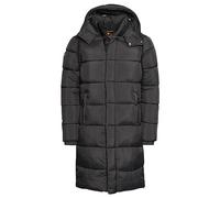 Superdry COAT RIPSTOP LONGLINE PUFFER JACKET Black Grid M HOMBRE