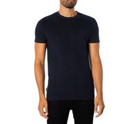 Superdry de los hombres Camiseta bordada con logo vintage, Azul