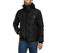Superdry de los hombres Chaqueta cortavientos de montaña, Negro
