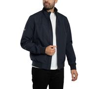 Superdry de los hombres Chaqueta Harrington de nailon, Azul