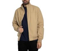 Superdry de los hombres Chaqueta Harrington de nailon, Beige