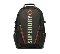 Superdry de los hombres Mochila de lona de 17 litros, Negro