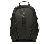 Superdry de los hombres Mochila de lona, Negro