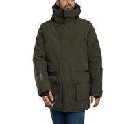 Superdry de los hombres Parka acolchada City, Verde