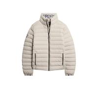 Superdry Fuji Print Padded Jacket Anorak, Chateau Grey, M para Hombre
