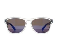 Superdry Gafas de Sol Rockstar 175 Brillo Cristal Claro & Azul Cristal Espejo