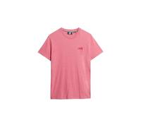 Superdry Herren Camiseta Lisa Unterhemd, Rosa (Punch Pink Marl), L
