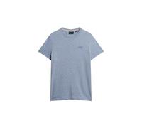 Superdry Herren Essential Logo Emb tee T-Shirt, Blau (Bay Blue Marl), S