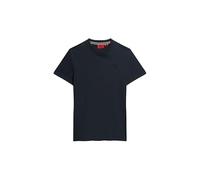 Superdry Herren-T-Shirt mit Brust-Logo, Dunkles Marineblau, L