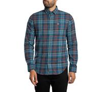 Superdry Hombre Camisa De Leñador De Algodón De Manga Larga, Logger Check Blue, L