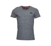 Superdry Orange Label Vntge Emb Vee tee Camiseta, Gris (Flint Steel Grit A3Z), S para Hombre