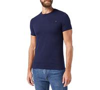 Superdry Hombre Camiseta Vintage Bordada de algodón orgánico Marino Intenso XS